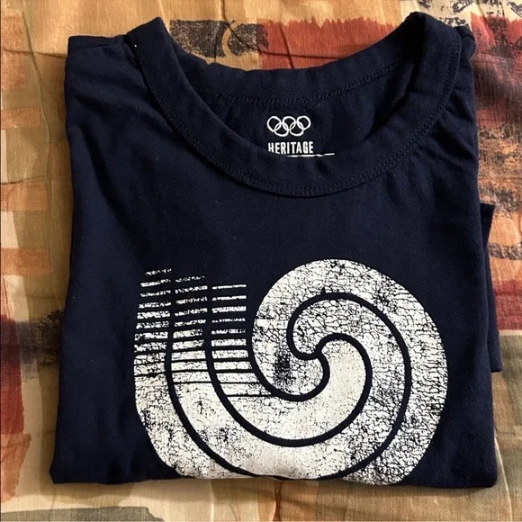 Heritage Navy Seoul 1988 Short Sleeve Tee - Picture 4 of 7